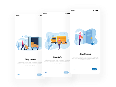 Daily UI #023/ Onboarding app design create design icon illustration onboarding screen onboarding ui ui ux welcome screen