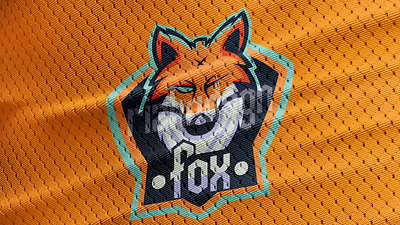 fox jersey esport esport esportlogo esports esports logo gaminglogo illustration jersey jersey design jersey mockup logo logogame logos sports design sports logo vector