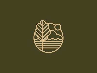 Lakeview brand development branding circle icon identity lake lake logo lakeview logo mark minimal sc shapes simplified state park sun tree tree icon vector