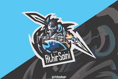 Fantasy E-Sport esport esportlogo esports esports logo fantasy fantasy art game game art gaming gaminglogo illustration jersey logo logo esport logogame logos mascot mascotlogo ninja