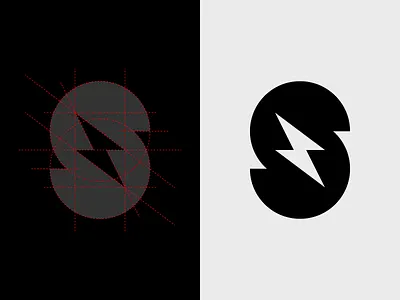Storm Cards bolt branding custom type geometric grid icon identity lettering lightning bolt monogram s s logo s monogram symbol symbol icon typography