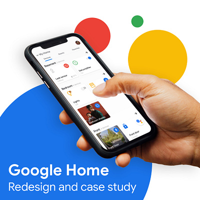 Google Home app redesign and case study app app design google smarthome