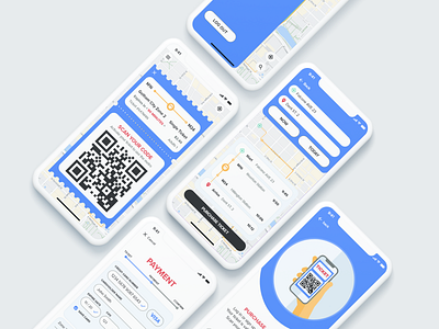 Transit App Design adobexd branding design flat iphone x metro minimal subway transition transport transportation transportation design typography ui ux vector