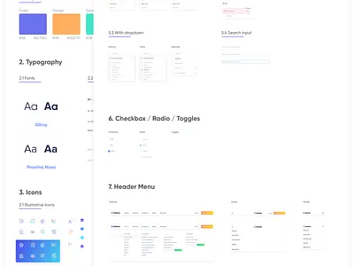 Method Styleguide branding design language dropdown input styleguide typography ui guide