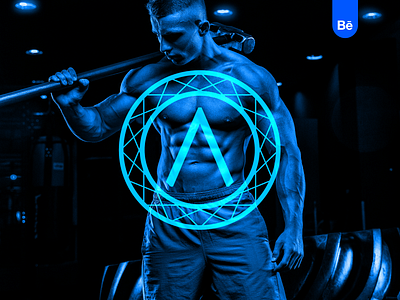 Atlas - Brand Identity athlete athletic brand atlas brandmark circle logo fit male fitness logo geometric logo gym logo letter a lettermark logo design logo designer minimalist logo modern logo personal trainer sport logo