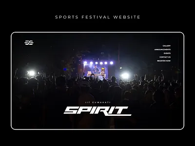 Spirit Website Redesign - During Fest v1 branding clean design flat illustration minimal typography ui ux vector
