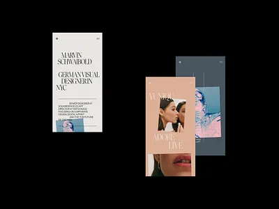 MS - Folio 2020 clean design interface minimal screendesign typography ui ux webdesign website