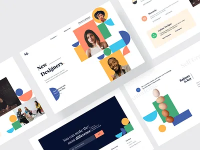SG Website Landing branding call to action cards cards ui clean clean ui colorful landing logo minimal minimalistic modern navigation skills uidesign ux web webdesign website yellow