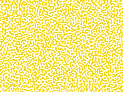 Turing Pattern - Yellow(ish) pattern a day pattern art pattern design patterns
