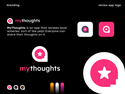 review logo design - thoughts - app icon app icon brand branding branding design design graphic design identity logo logo design logodesign minimal logo minimalist minimalist logo opinion ratings review review logo design thoughts wineries