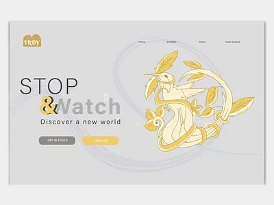 Birdy Landing Page birds cool colors creative illustraion illustration landing page design landingpage layout simple vector artwork webdesign