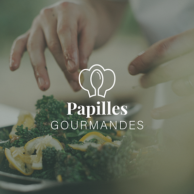 Papilles Gourmandes - Logo design designer freelance designer graphic design graphic identity logo logo design logodesign logotype typogaphy visual identity