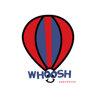 2 of 50 Daily Logo Challenge Hot Air Ballon Whoosh branding dailylogochallenge design graphic hotairballoon illustration logo typography whoosh