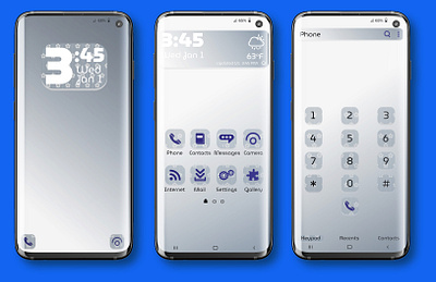 Samsung Themes Design 3 bch brand burach design illustration samsung samsung galaxy samsung galaxy s10 samsung mockup theme ui ux vector