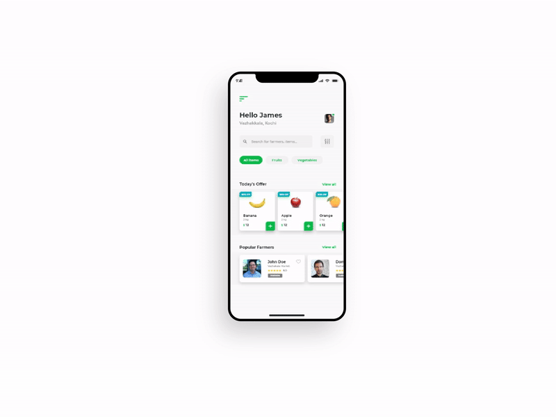 Agric prototype adobe photoshop adobe xd app design ui ux