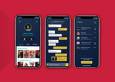 Movies and Series Agenda app app cinema design movies passion series ui ux