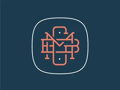 MGB Monogram concept accountant branding finance identity initials logo mgb money monogram