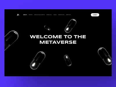 Krew Studio. Landing page app branding crypto desktop ios landing page minimal motion motion graphics nft ui ux web website