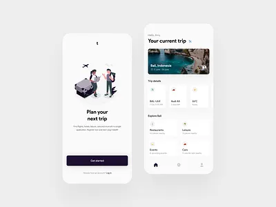 travlr - Travel guide and planner 2020 app design design flat inspiration interface minimal mobile mobile app mobile design mobile trends mobile ui mobileinspiration mobiletrends mobileui trending uidesign uiinspiration uitrends uiuxdesign