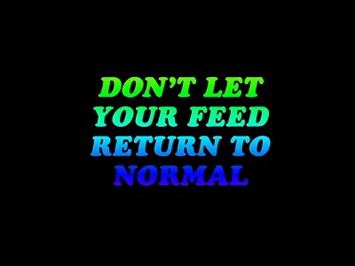 Normal Feed actiavte adobe aftereffects animation blacklivesmatter cooperblack design donate educate georgefloyd gradient instagram nojusticenopeace protest ranbow socialmedia thisaintover