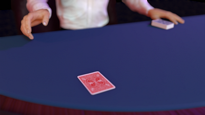 Blender - Poker Game Animated scene animation 3d design