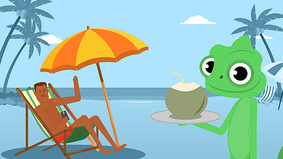 2D Marketing Campaign animation 3d blender 3d design