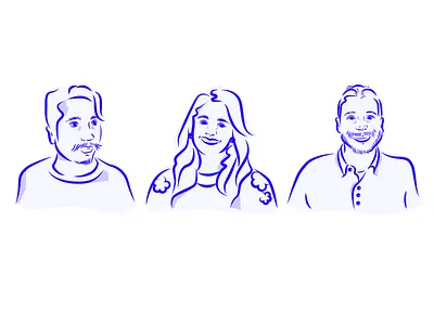 Team Portraits culture design illustration portrait portraits team