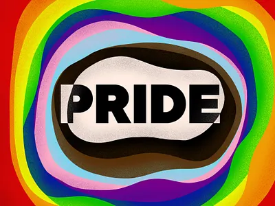 Happy Pride! color gay layers lgbtq logotype pride procreate