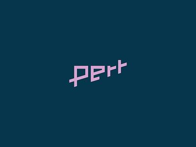 Pert clean logo logotype minimal smart typography unique