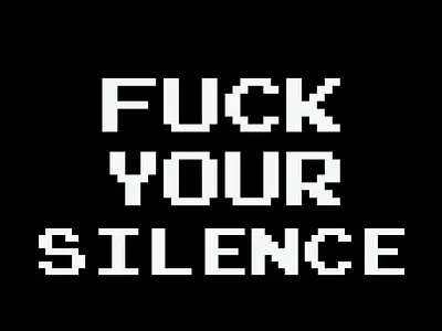 FUCK YOUR SILENCE activism blacklivesmatter fuckyoursilence notoneutrality protest