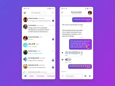 DailyUI 017 - Email Receipt brazil dailyui experience message app messaging top ui design uiux userinterface
