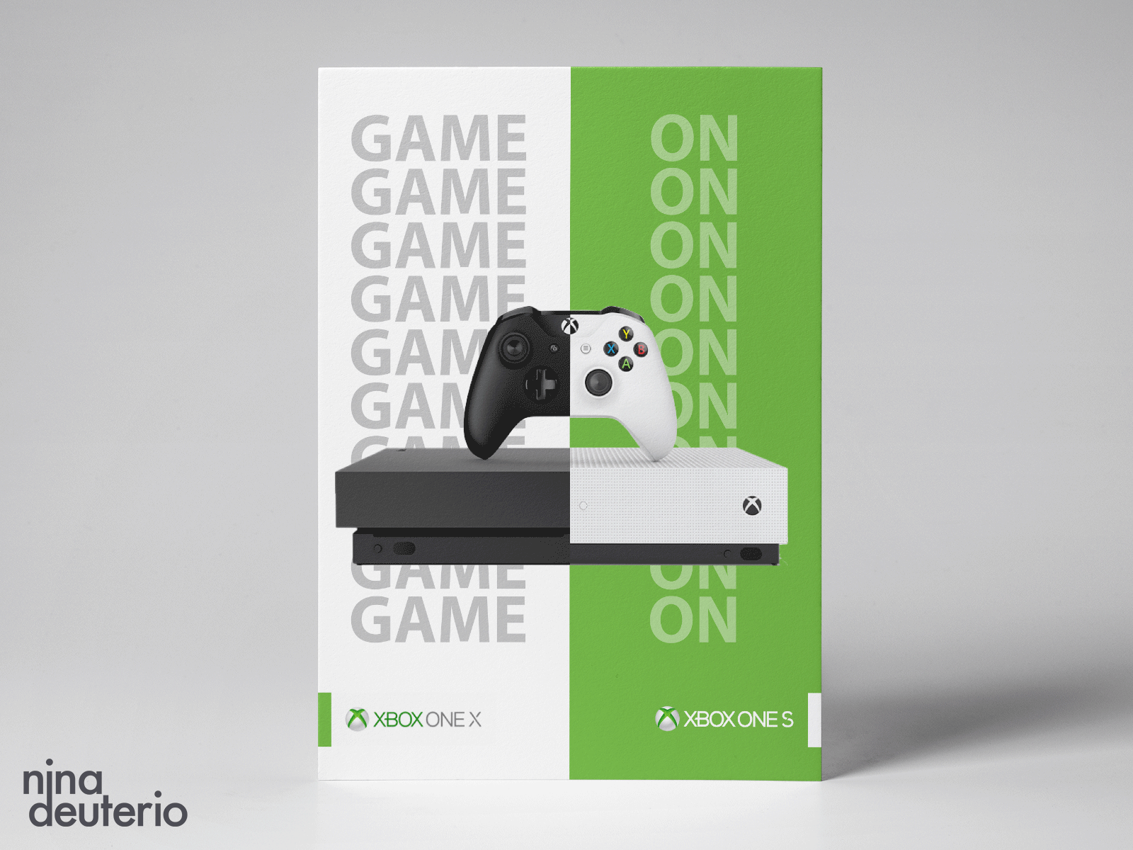 Xbox One Advertisement Layout Design advertisement design branding design layout layoutdesign marketing marketing campaign print design typography xbox xbox one