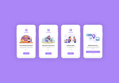 Foodtra Onboarding UI