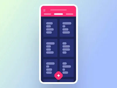 Interaction #31. The Double Menu android animation app burger chart infographic interaction ios menu mobile navigation physical piechart scroll slider tabs ui ux