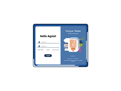 Login View Redesign - Naviyat Forms bazamiyat design login login form login page login screen ui uiux user interface user interface design ux ux design uxdesign web design web app web app design web application web application design web apps webdesign