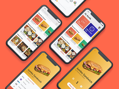 Food Delivery App UI delivery app ecommerce app food app food delivery app food ui