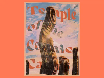 Temple of the Cosmic Cactus trippy