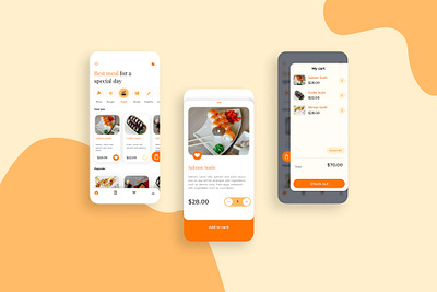 Food And Delivery UI Mobile app app design mobile app design mobile design mobile ui mobile ui design ui ux design ui design ui ux uiux design ux design