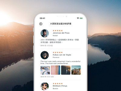 Travel App - Traveler Reviews app clean design clean ui comments design mobile mobile app reviews travel travel app ui ux