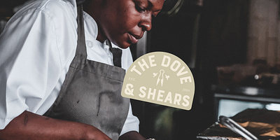 The Dove & Shears brand branding concept creation creative direction design digital logo print strategy