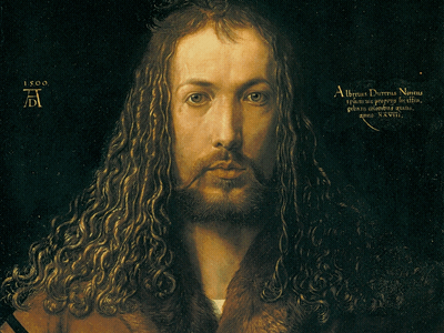 Durer`s portrait aftereffects animation design effects motion design motion graphic