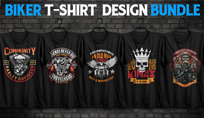 Biker Davidson T Shirt Design Bundle s bike bikertshirt motorbike tshirt tshirt design typography