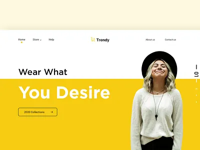 Trendy Landing @design @ui @uidesign @uiux @webdesign @prototyping @uiux design @uxdesign app ecommerce ui ux