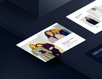 Gryphon Fashion Store Concept – Perspective beauty blazer collection ecommerce fashion interaction jacket luxury shop store theme ui ux web website woman