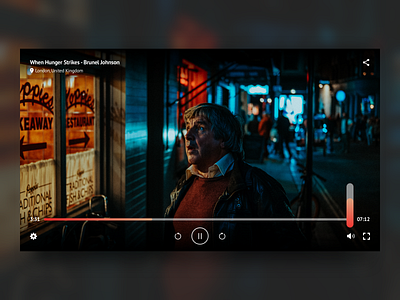 Daily UI 057 - Video Player daily ui daily ui 057 daily ui challenge dailyui dailyuichallenge design ui ui ux ui design ux video player