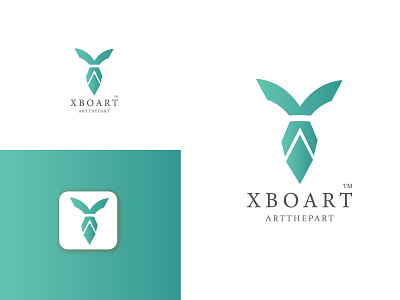 Xboart logo branding logo logo design logo design branding logo design concept logo designer logo designs logo mark logodesign logos logotype pen pen tool pen tool logo x x letter x letter logo