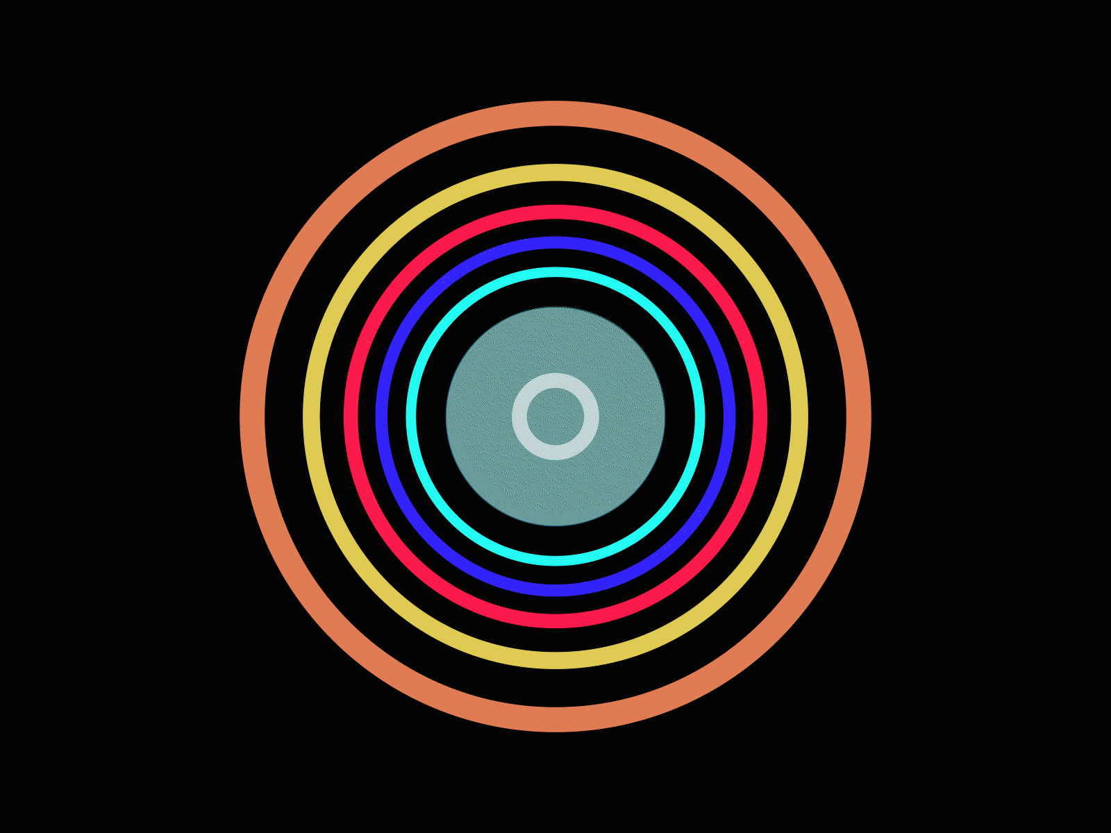 Preloader animation basic circle colors motion design outlines preloader ui design