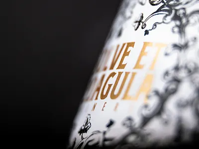 Salve et Coagula Winery foxtrot foxtrotstudio graphic design illustration wine bottle wine branding wine design wine label wine label design