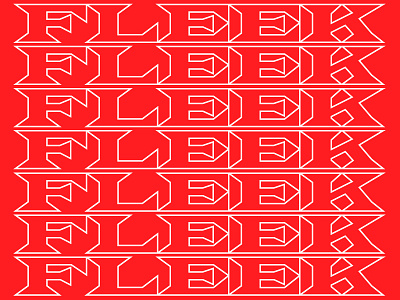 fleek logo brand brand designer brand identity branding lettering logo logodesign logos logotype type typeface typography vector