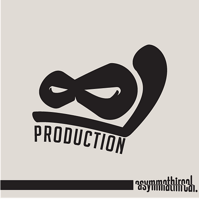 87Production logo logodesign production house